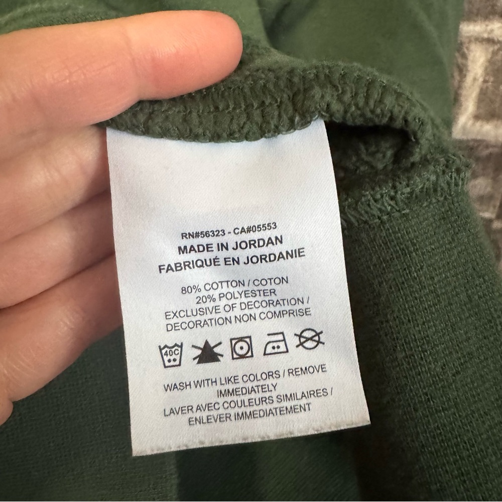 Nike Sportswear Club Fleece Crew sweater dark green unisex - Picture 7 of 9